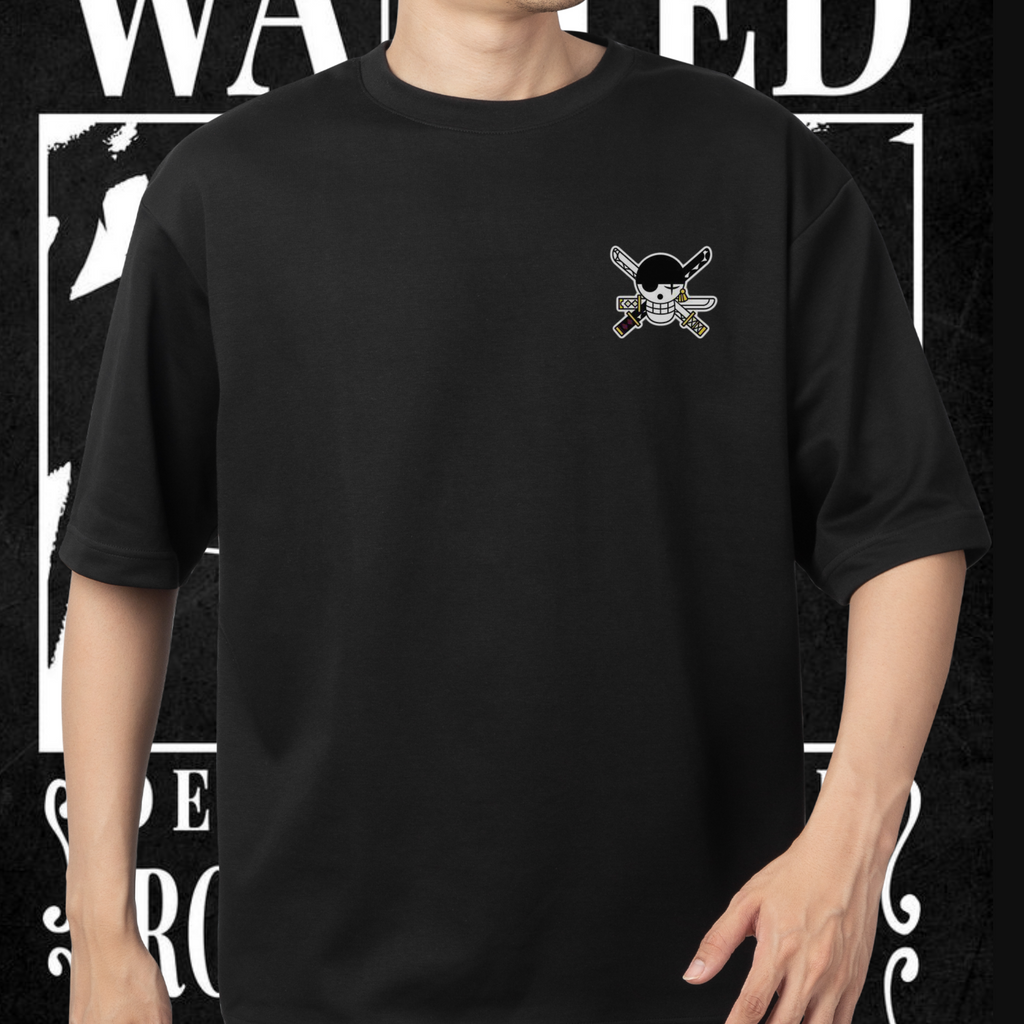 Roronoa Zoro “Wanted Poster” Oversized T-Shirt