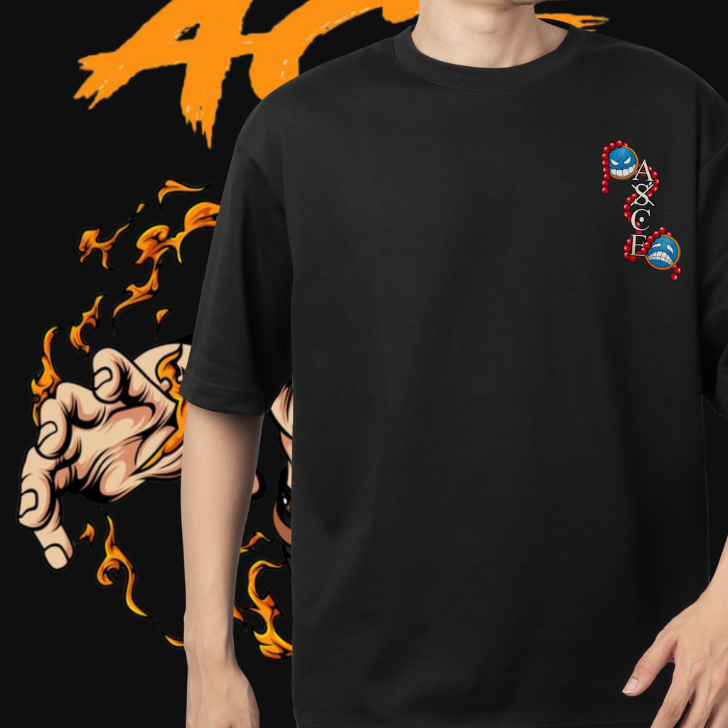 Fire Fist Ace" Logia Power Tee | Official One Piece Collection